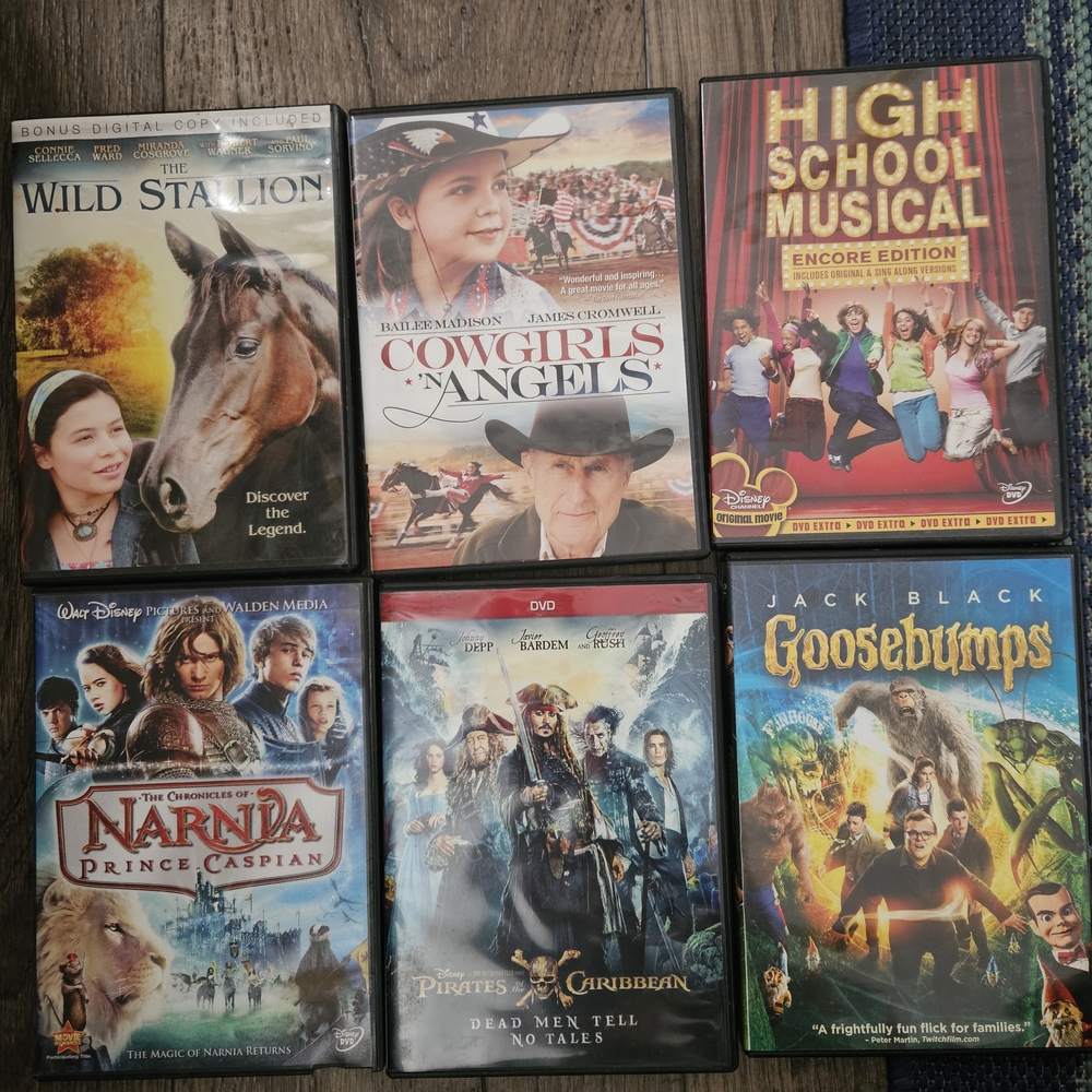 Disney DVD Set - Vibrant Multicolor Collection